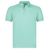 Burberry 'Hartford' Check Placket Polo Summer Mint - Boinclo - Outlet Sale Under Retail