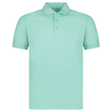 Burberry 'Hartford' Check Placket Polo Summer Mint - Boinclo - Outlet Sale Under Retail