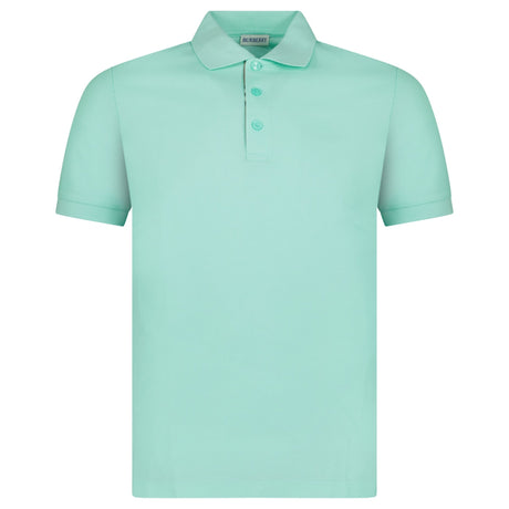 Burberry 'Hartford' Check Placket Polo Summer Mint - Boinclo - Outlet Sale Under Retail