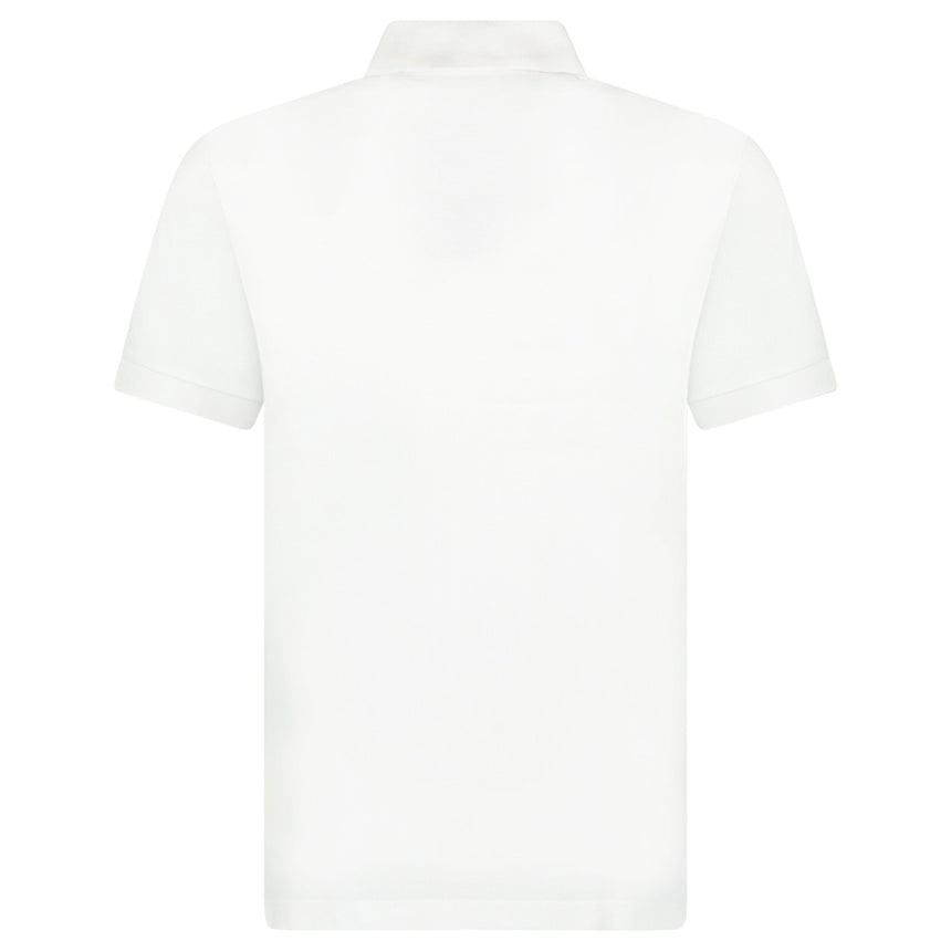 Burberry 'Hartford' Check Placket Polo White - Boinclo - Outlet Sale Under Retail