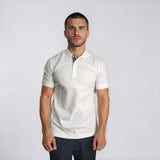 Burberry 'Hartford' Check Placket Polo White - Boinclo - Outlet Sale Under Retail