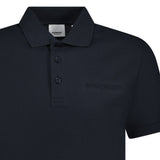 Burberry 'Hartford' Embossed Logo Polo Black - Boinclo - Outlet Sale Under Retail