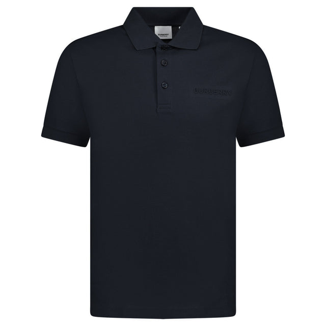 Burberry 'Hartford' Embossed Logo Polo Black - Boinclo - Outlet Sale Under Retail