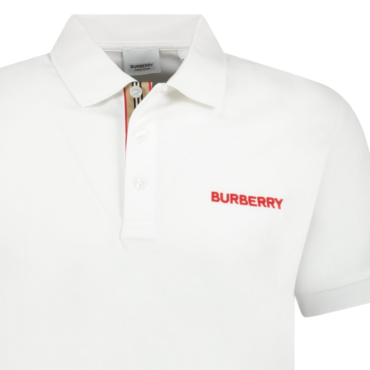 Burberry hot Hartford Polo Shirt White M