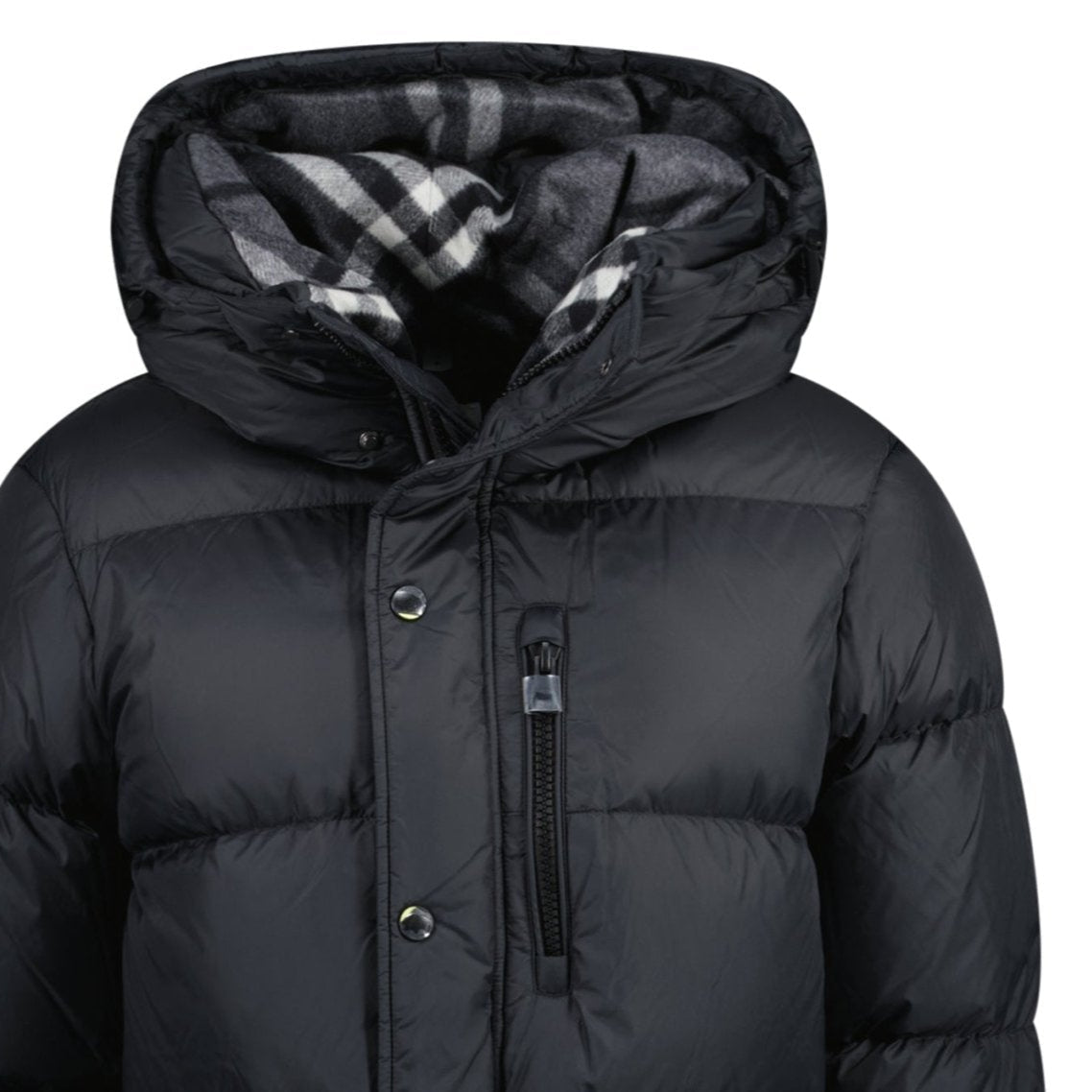 Haworth Mid Length Down Puffer Jacket Black – Boinclo