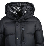 Burberry Haworth Mid Length Down Puffer Jacket Black - Boinclo - Outlet Sale Under Retail