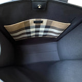 Burberry House Check Vertical Tote Bag in Taupe Brown - Boinclo - Outlet Sale Under Retail