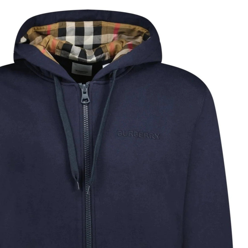 Navy blue burberry hoodie online