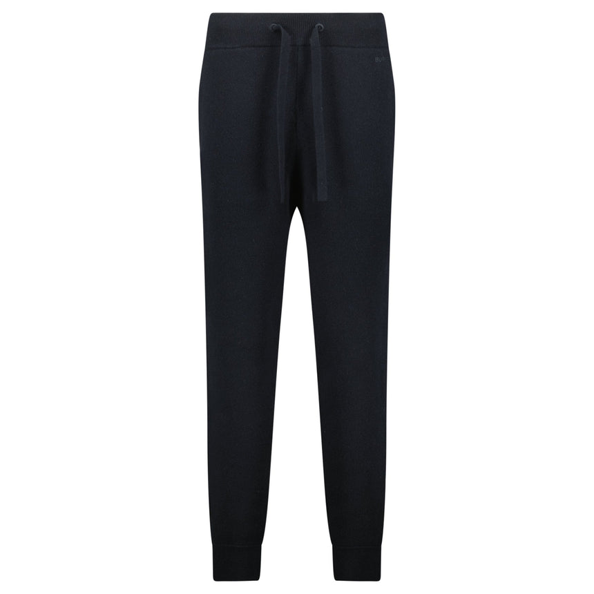 Burberry 'Hunton' Knitted Cuffed Cashmere Sweatpants Black - Boinclo - Outlet Sale Under Retail