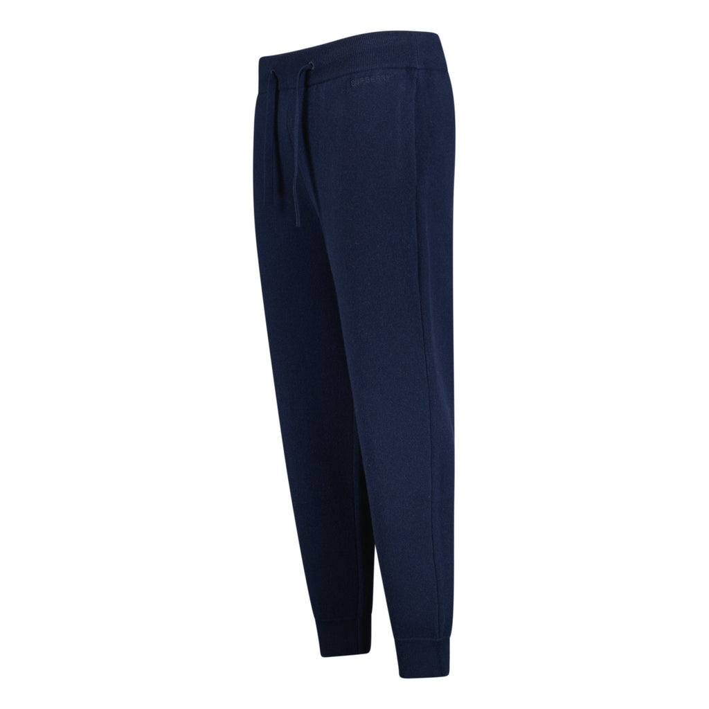 Burberry 'Hunton' Knitted Cuffed Cashmere Sweatpants Navy - Boinclo ltd - Outlet Sale Under Retail