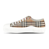 Burberry 'Jack Low' Check Trainers Birch Brown - Boinclo - Outlet Sale Under Retail