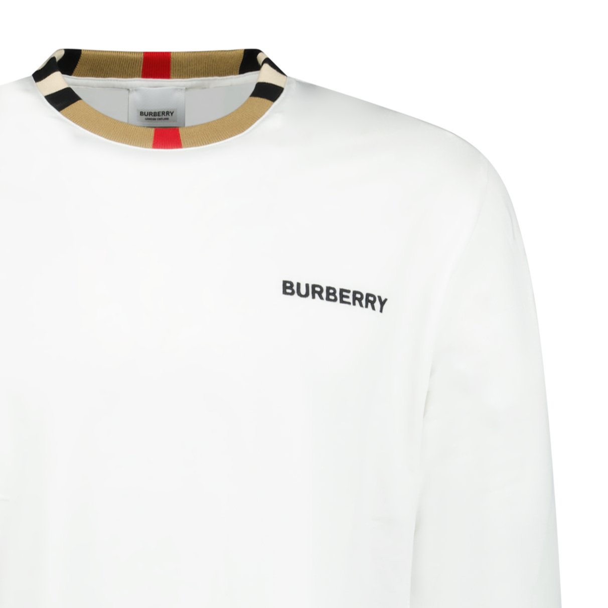 Burberry Men's Long Sleeve Modern Fit Shirt White good