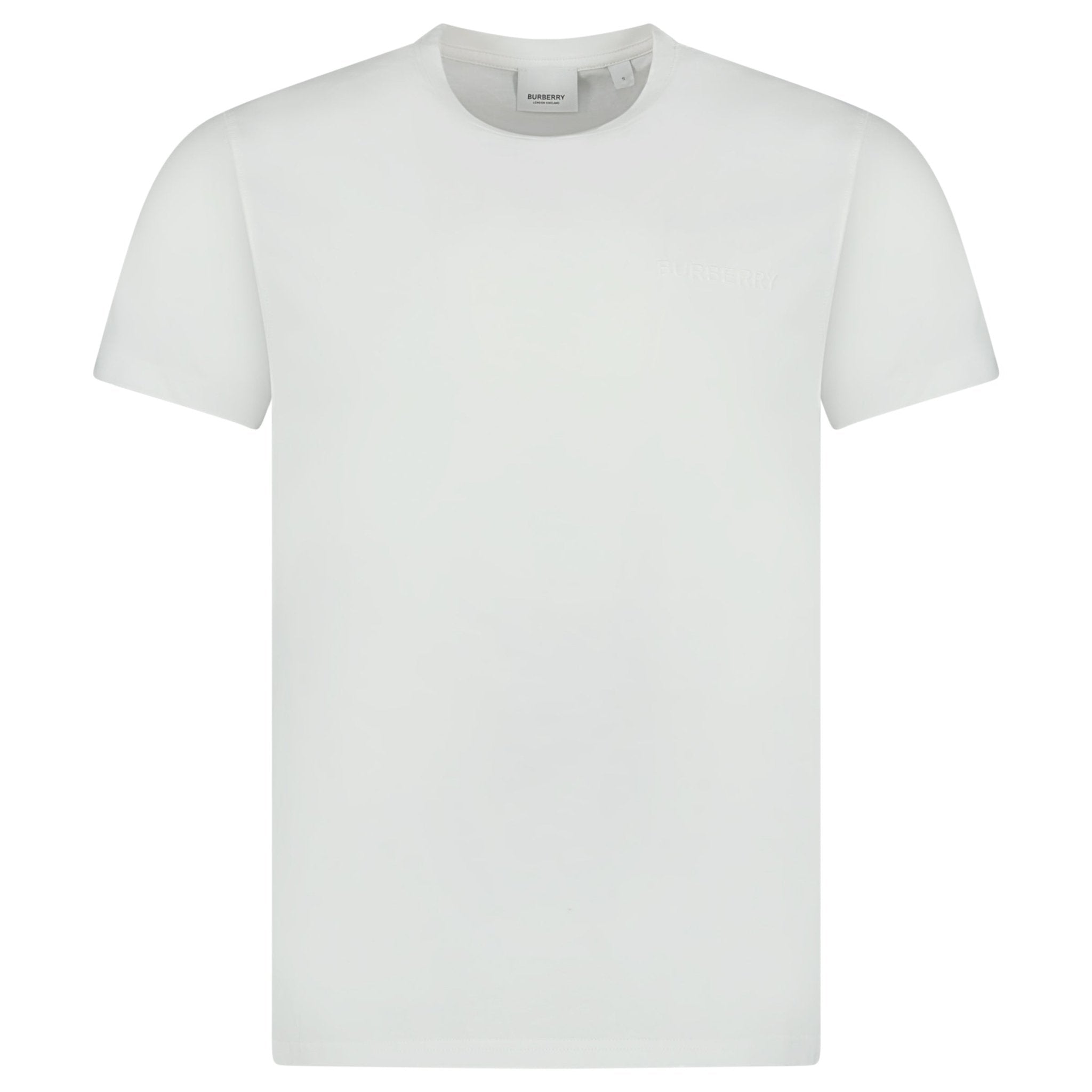 Color variation of 'Jenson' Crew Neck Logo T-Shirt White