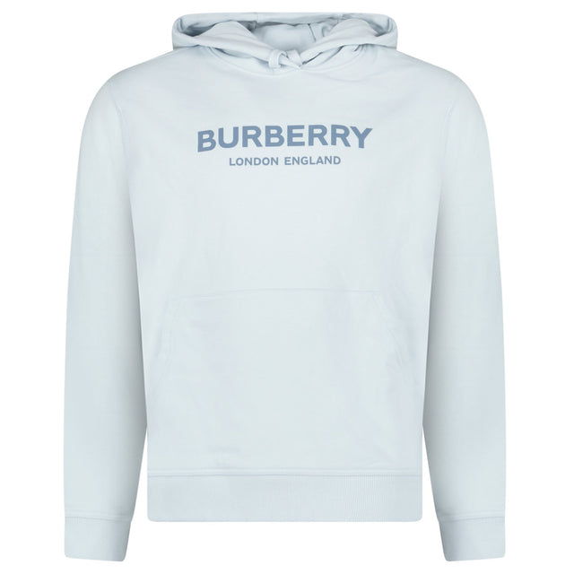 Burberry Kendall Logo Print Hoodie in Arctic Blue - Boinclo - Outlet Sale Under Retail