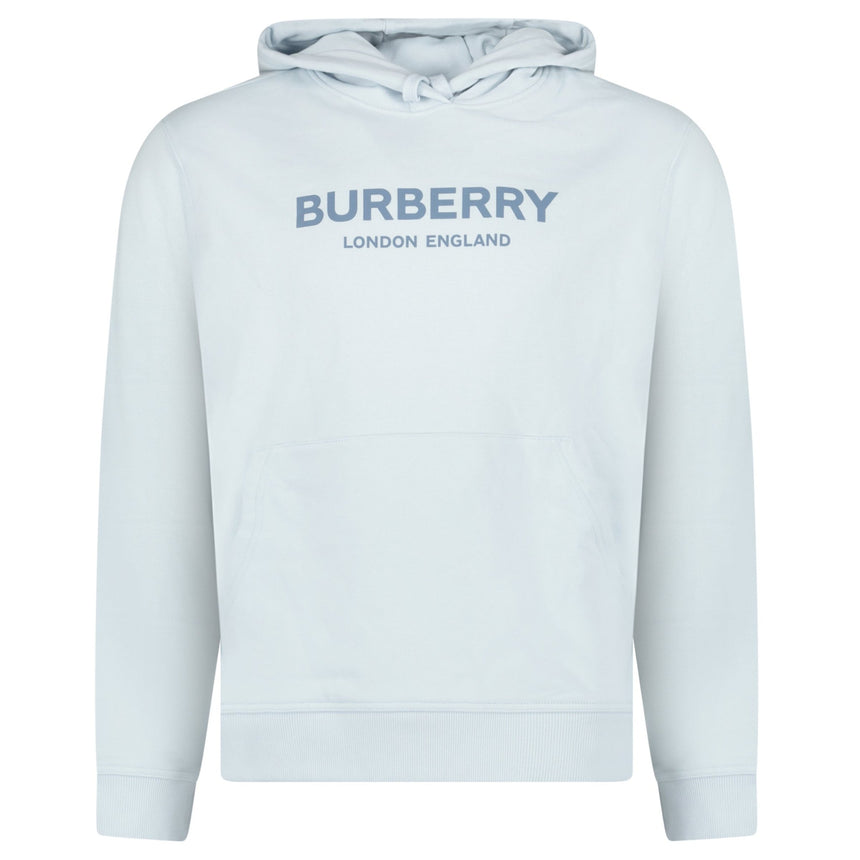 Burberry Kendall Logo Print Hoodie in Arctic Blue - Boinclo - Outlet Sale Under Retail