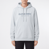 Burberry Kendall Logo Print Hoodie in Arctic Blue - Boinclo - Outlet Sale Under Retail