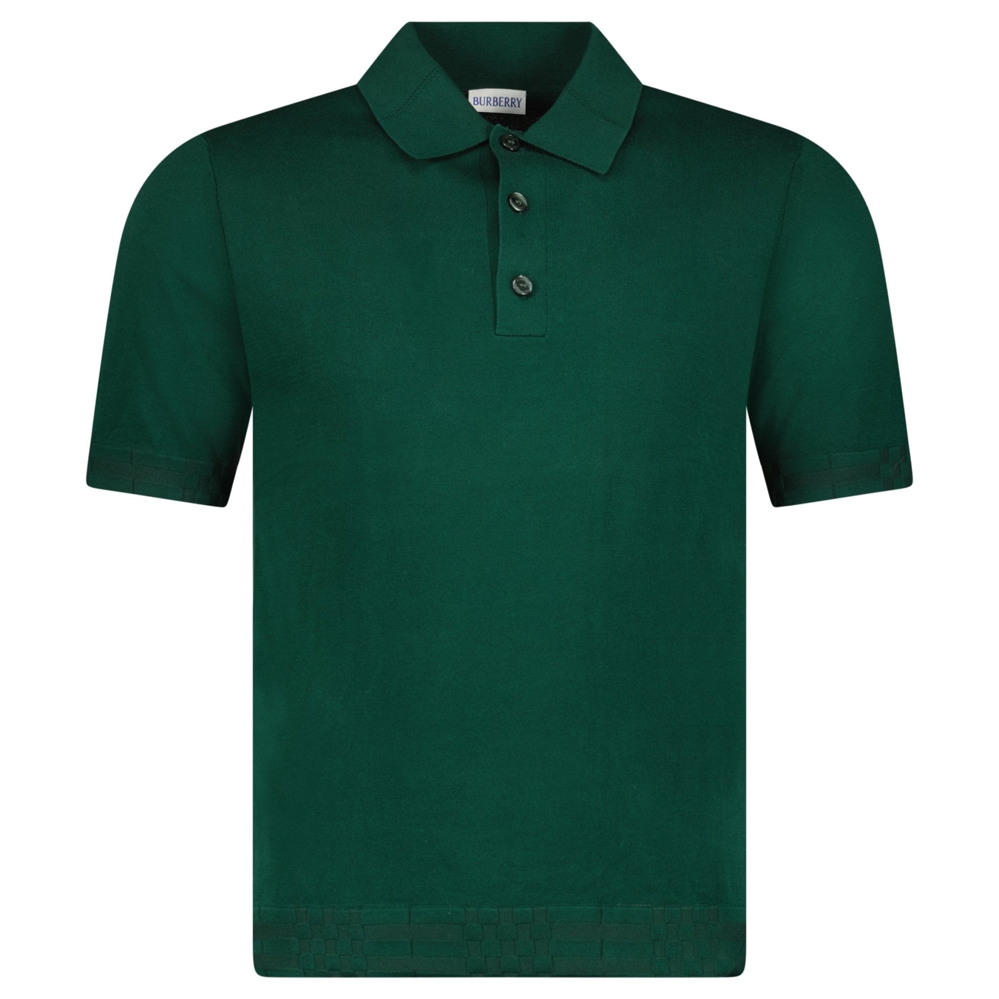 Color variation of Burberry Kieran Polo Shirt in Green