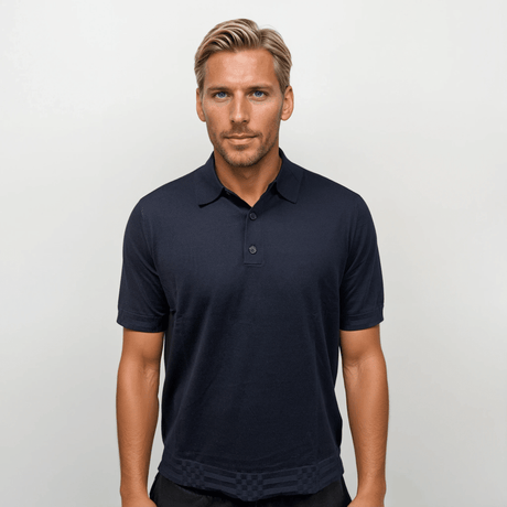 Burberry Kieran Polo Shirt in Navy - Boinclo - Outlet Sale Under Retail