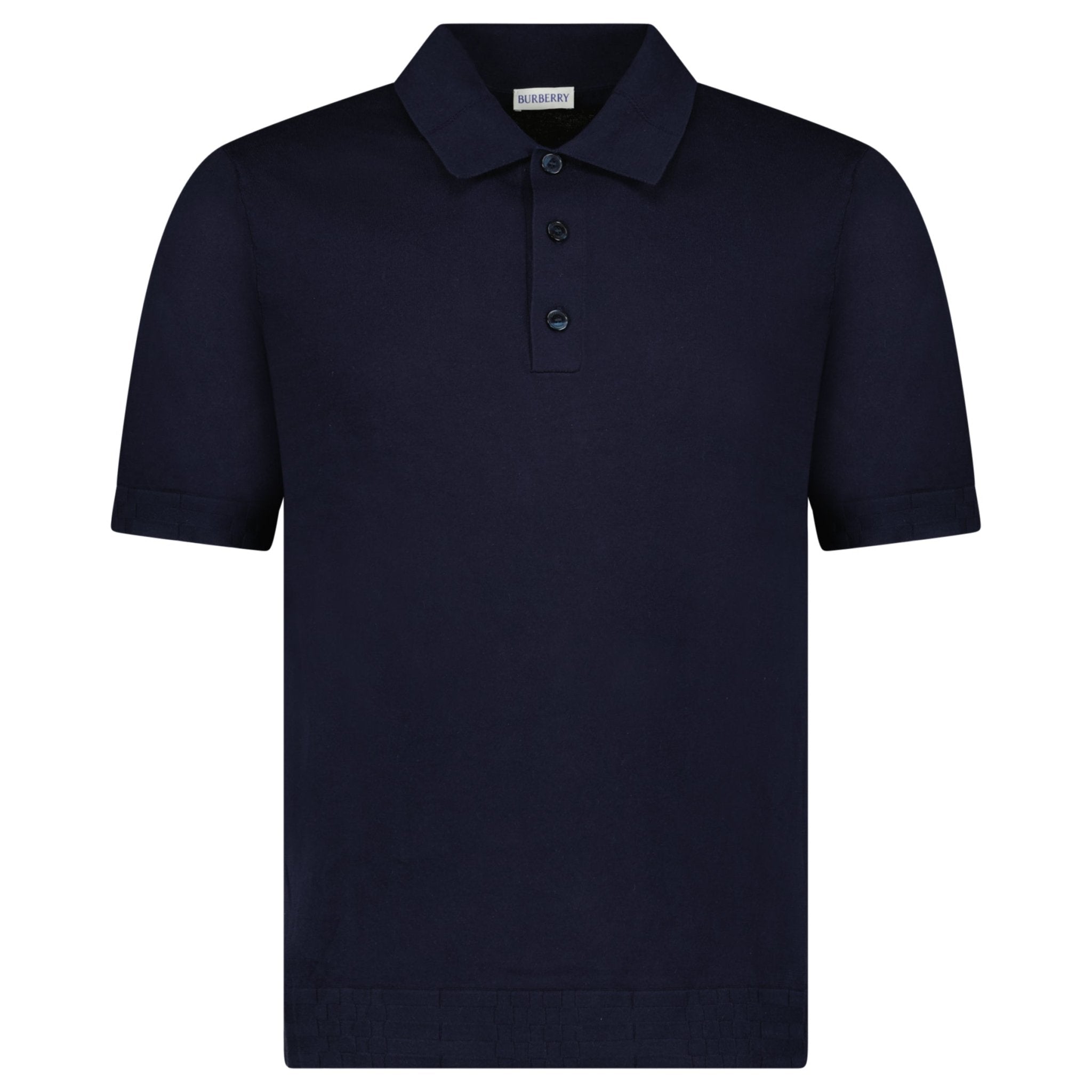 Color variation of Burberry Kieran Polo Shirt in Navy