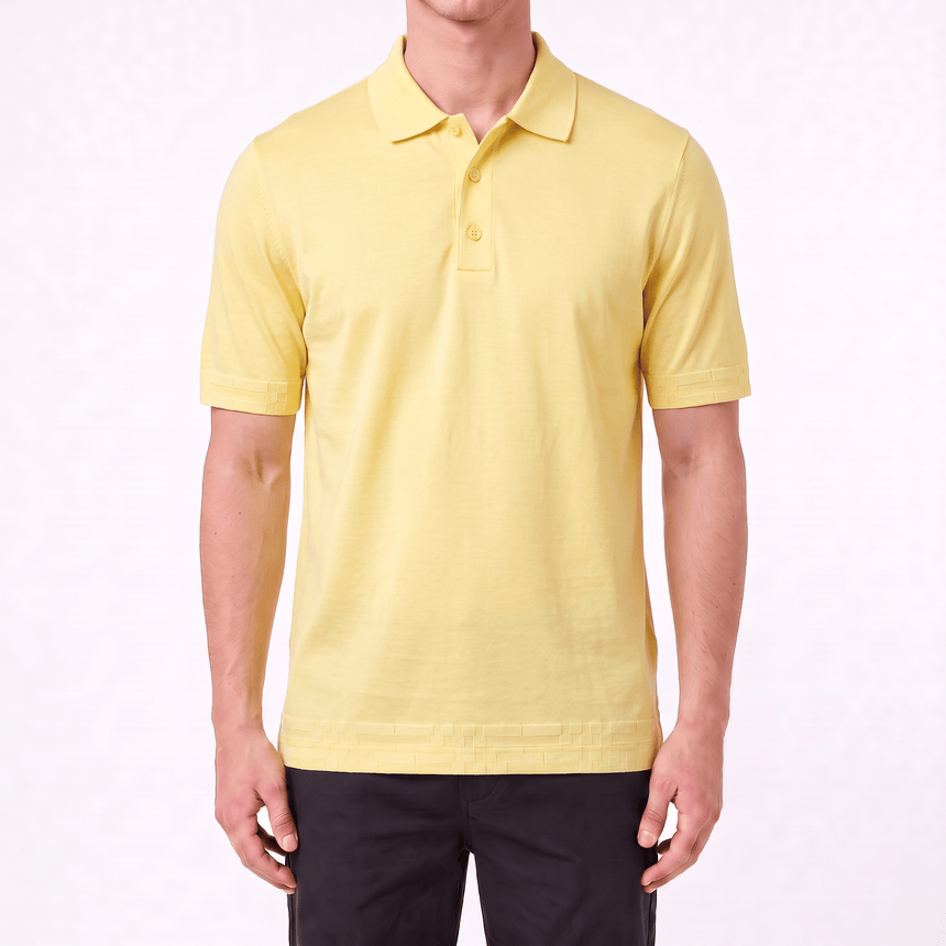 Burberry Kieran Polo Shirt in Yellow - Boinclo - Outlet Sale Under Retail