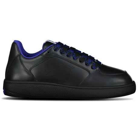 Burberry Leather Padded Trainers in Black & Blue - Boinclo - Outlet Sale Under Retail