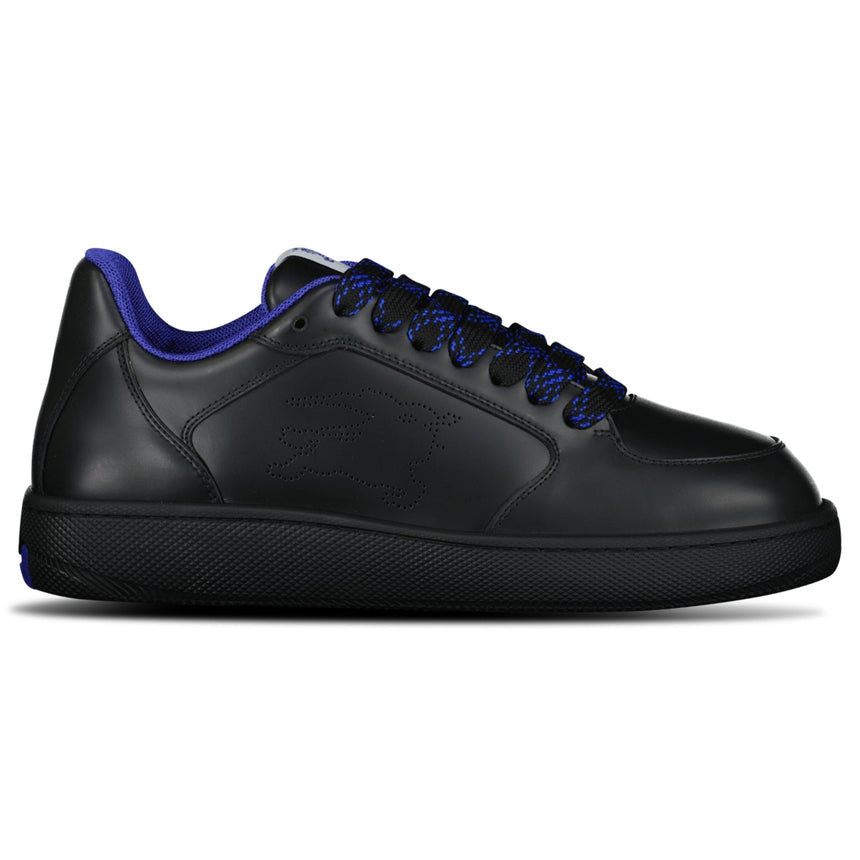 Burberry Leather Padded Trainers in Black & Blue - Boinclo - Outlet Sale Under Retail