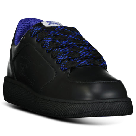 Burberry Leather Padded Trainers in Black & Blue - Boinclo - Outlet Sale Under Retail