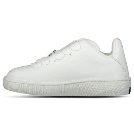 Burberry Leather Padded Trainers in White - Boinclo - Outlet Sale Under Retail