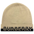 Burberry Logo Wool Beanie in Black & Archive Beige - Boinclo - Outlet Sale Under Retail