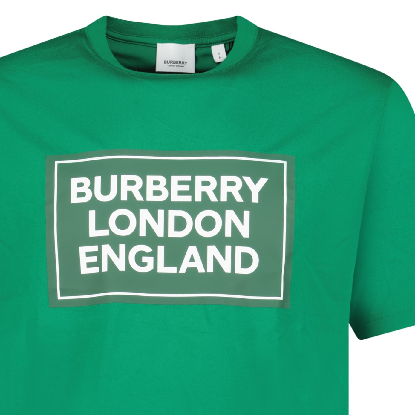 Burberry London England Logo T-Shirt Green - Outlet Sale Under