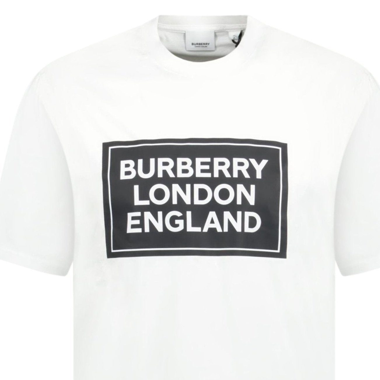 Burberry London England Logo T Shirt White Outlet Sale Always Under Retail Boinclo