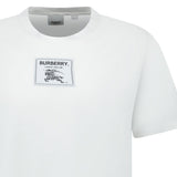 Burberry 'Margot' Embroidery London England Logo T-Shirt White - Boinclo - Outlet Sale Under Retail