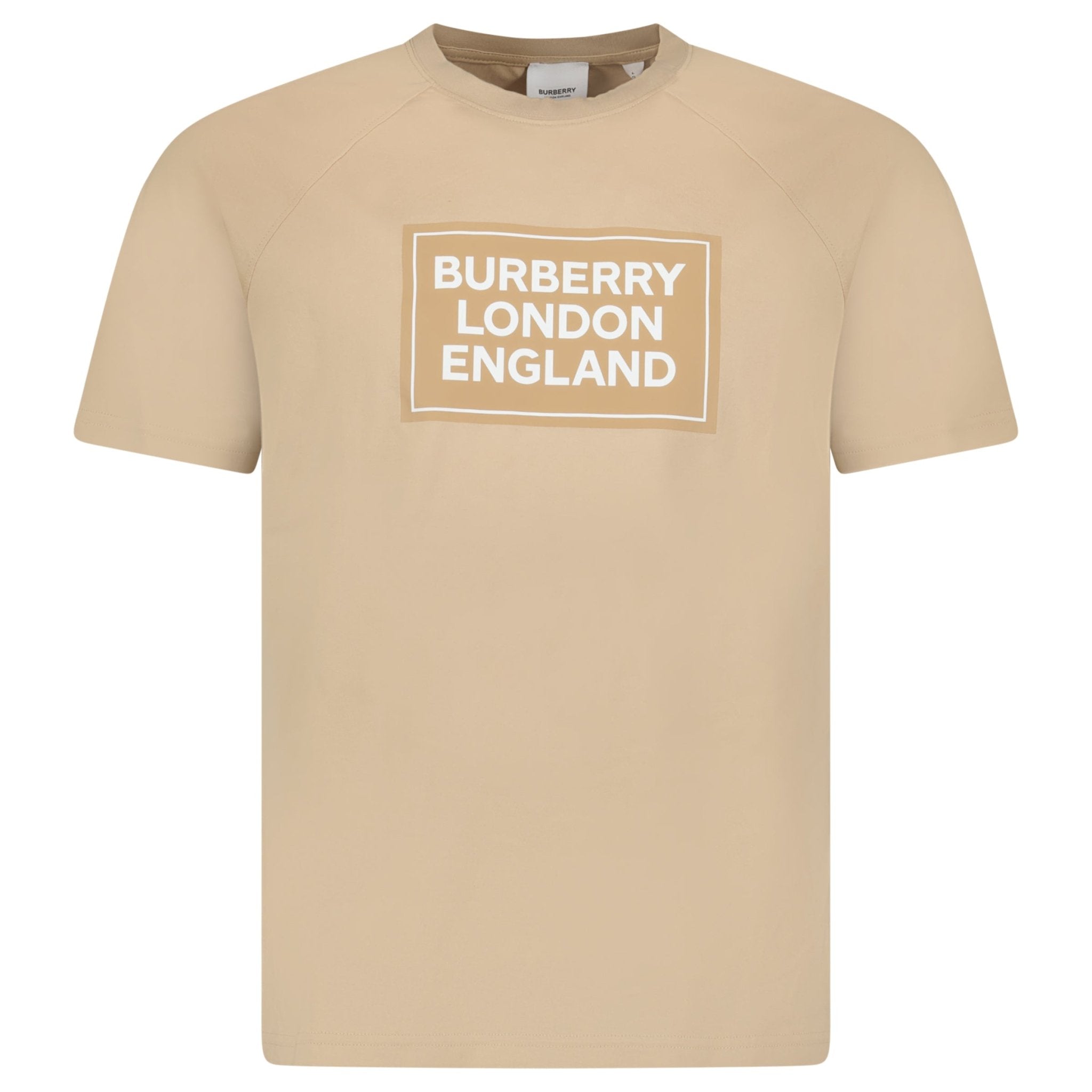 Burberry 'Margot' London England Logo T-Shirt Soft Fawn