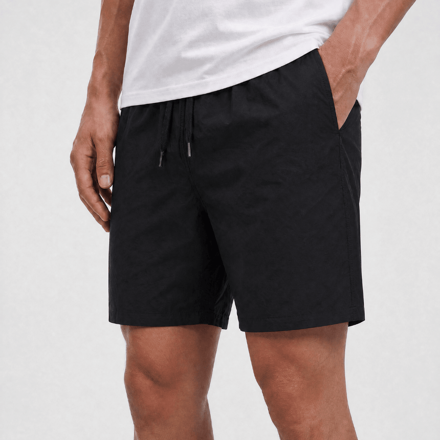 Burberry Martin Chrome Nylon Swim Shorts Black - Boinclo - Outlet Sale Under Retail