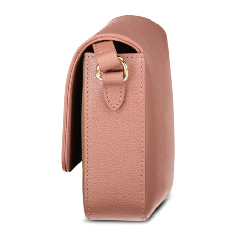 Burberry 'New Hampshire' Leather Shoulder Bag Dark Rosewood Pink - Boinclo - Outlet Sale Under Retail