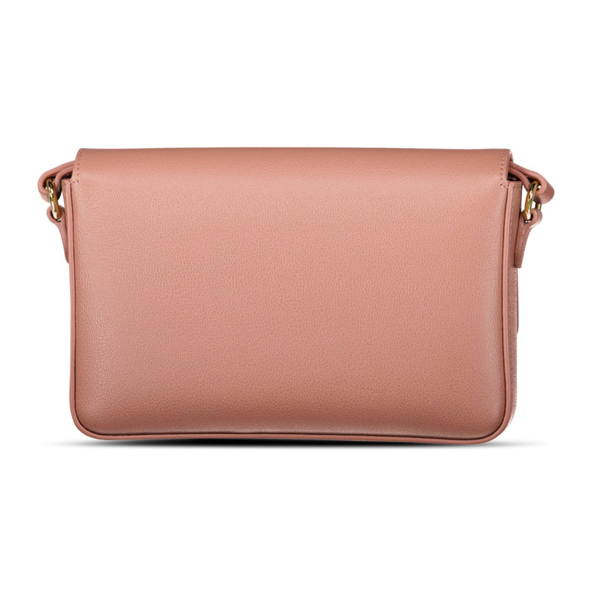 Burberry 'New Hampshire' Leather Shoulder Bag Dark Rosewood Pink - Boinclo - Outlet Sale Under Retail