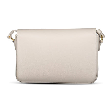 Burberry 'New Hampshire' Leather Shoulder Bag Limestone Grey - Boinclo - Outlet Sale Under Retail