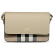 Burberry 'New Hampshire' Leather Shoulder Bag Mushroom - Boinclo - Outlet Sale Under Retail