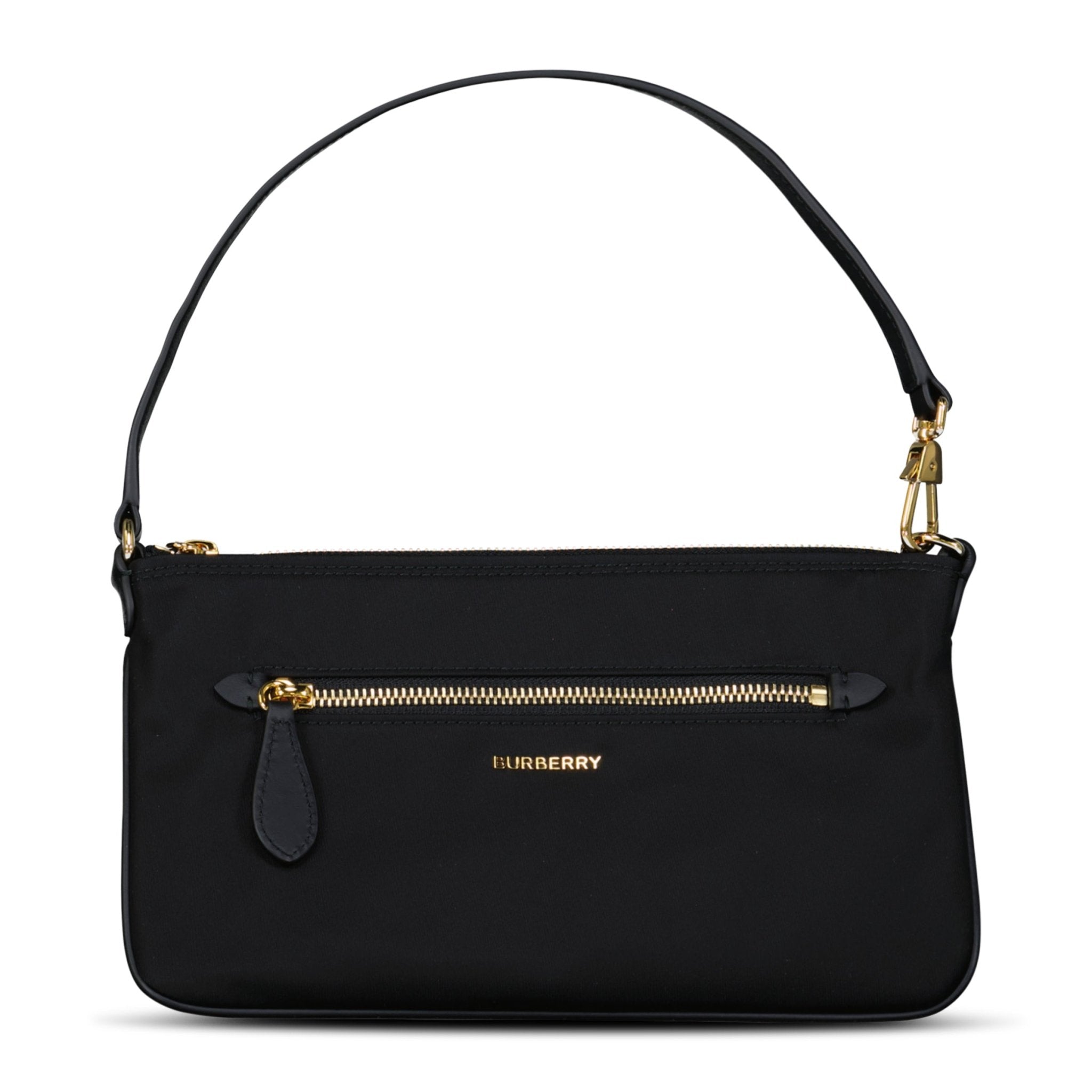 Burberry Nylon Pouch Shoulder Bag in Black - Outlet Sale Always