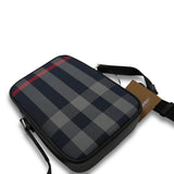 Burberry 'Paddy' Check Messenger / Side Bag Navy - Boinclo - Outlet Sale Under Retail