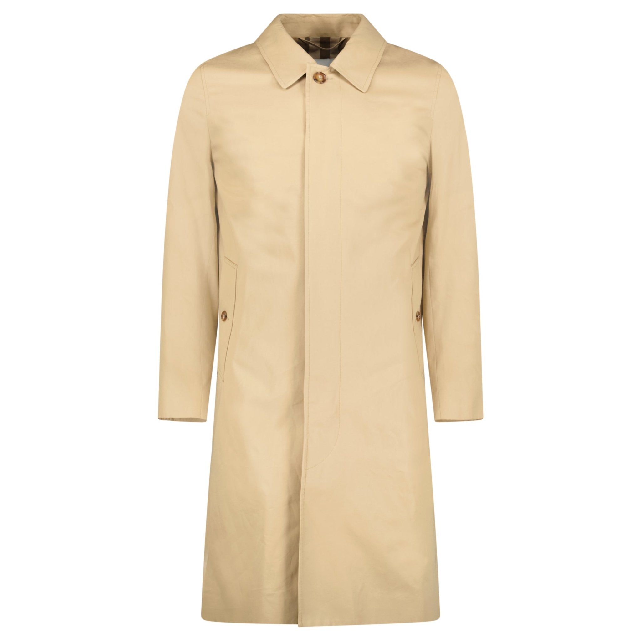 Color variation of Burberry Pennan Trench Coat in Honey Beige