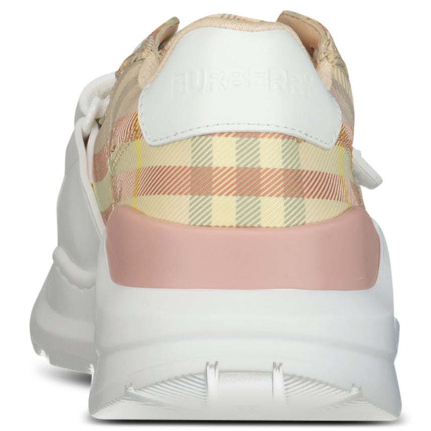 Burberry 'Ramsey Runner' Trainers in Teacup Check - Boinclo - Outlet Sale Under Retail