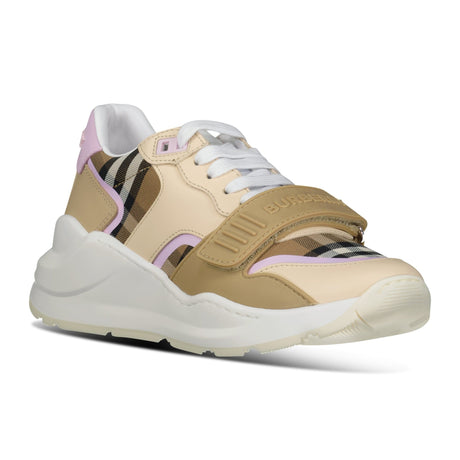 Burberry 'Ramsey Runner' Trainers Taupe Brown - Boinclo - Outlet Sale Under Retail