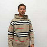 Burberry 'Sandby' Check Hoodie Archive Beige - Boinclo - Outlet Sale Under Retail