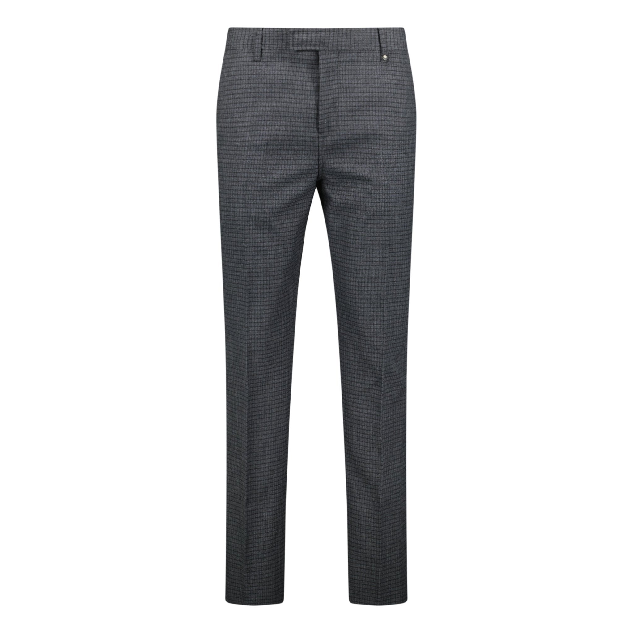 Burberry Shilton Wool Pattern Trousers Charcoal Outlet Sale Always Under Retail Boinclo