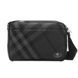 Burberry Slim Grid Crossbody Bag in Charcoal Black - Boinclo - Outlet Sale Under Retail