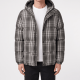 Burberry Snowdonia Check Puffer Jacket in Black Check - Boinclo - Outlet Sale Under Retail