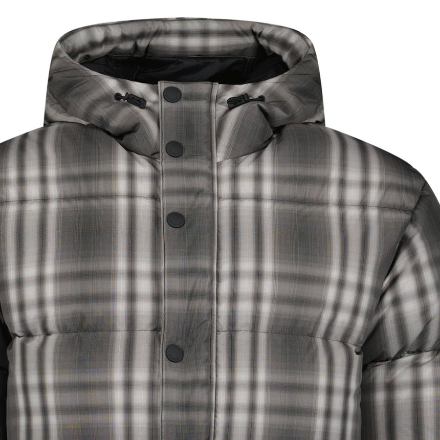 Burberry Snowdonia Check Puffer Jacket in Black Check - Boinclo - Outlet Sale Under Retail