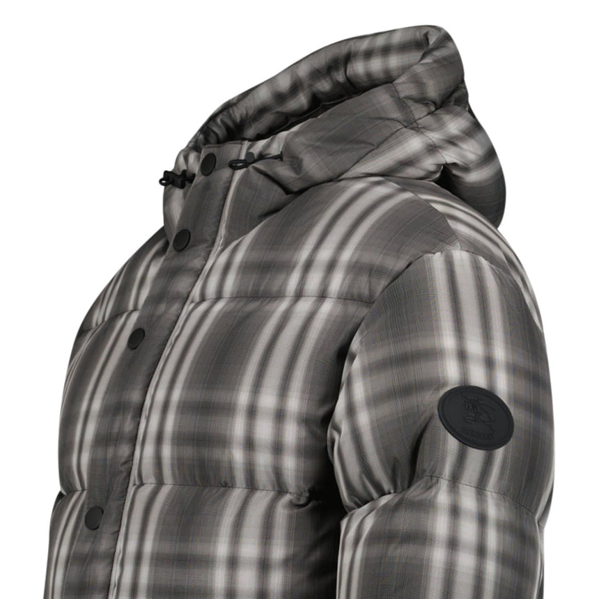 Burberry Snowdonia Check Puffer Jacket in Black Check - Boinclo - Outlet Sale Under Retail
