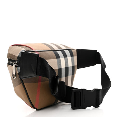 Burberry 'Sonny' Bum/Side Taupe Brown Check Bag - Boinclo - Outlet Sale Under Retail